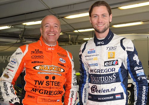 Tim Coronel en Bas Schothorst